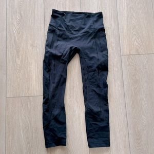Lululemon leggings with pockets size 6